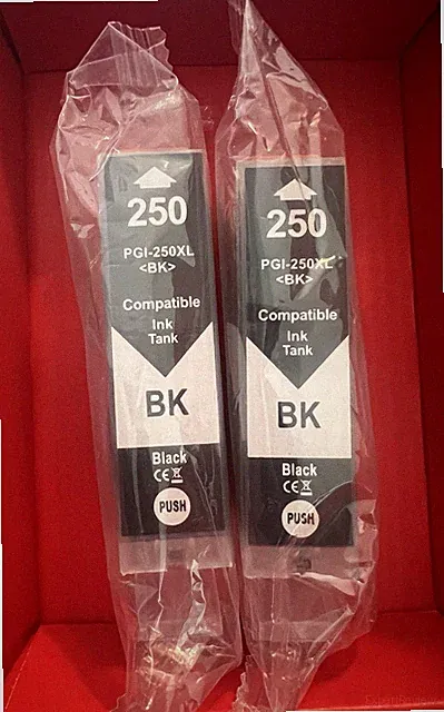 2 Pack For Canon PGI-250XL Black Ink for PIXMA MG6620 MG7520 MX922 iP8720 iX6820