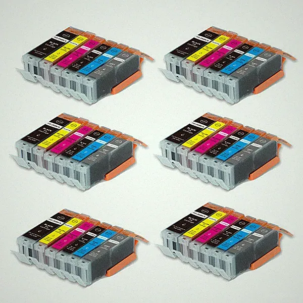 36 PK Printer Ink Compatible for Canon PGI-250 CLI-251 MG7120 MG7100 MG7520