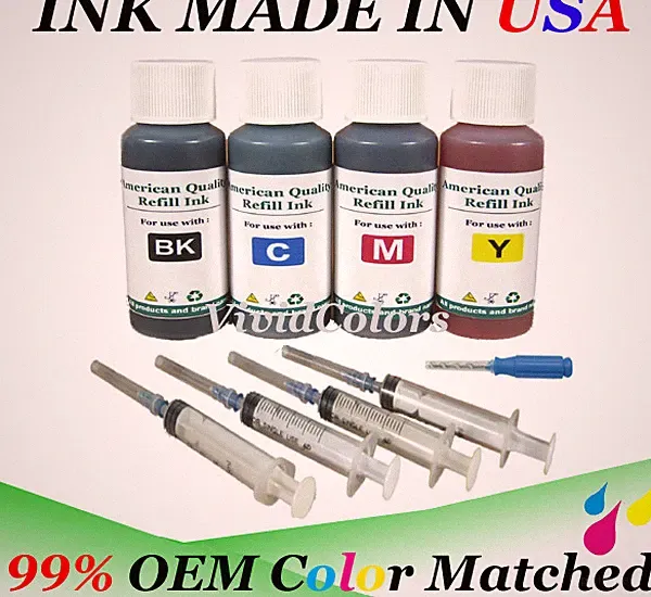 Refill INK Bottles Compatible Canon PGI-250 CLI-251 PIXMA MG5420 MG5622 -30ml