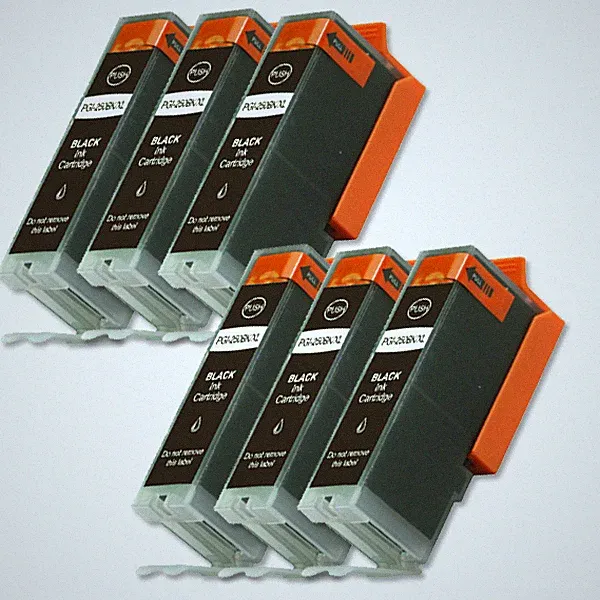 6 BLACK Quality Printer Ink for Canon PGI-250 PGI-250XL MG6620 MX922 iX6820