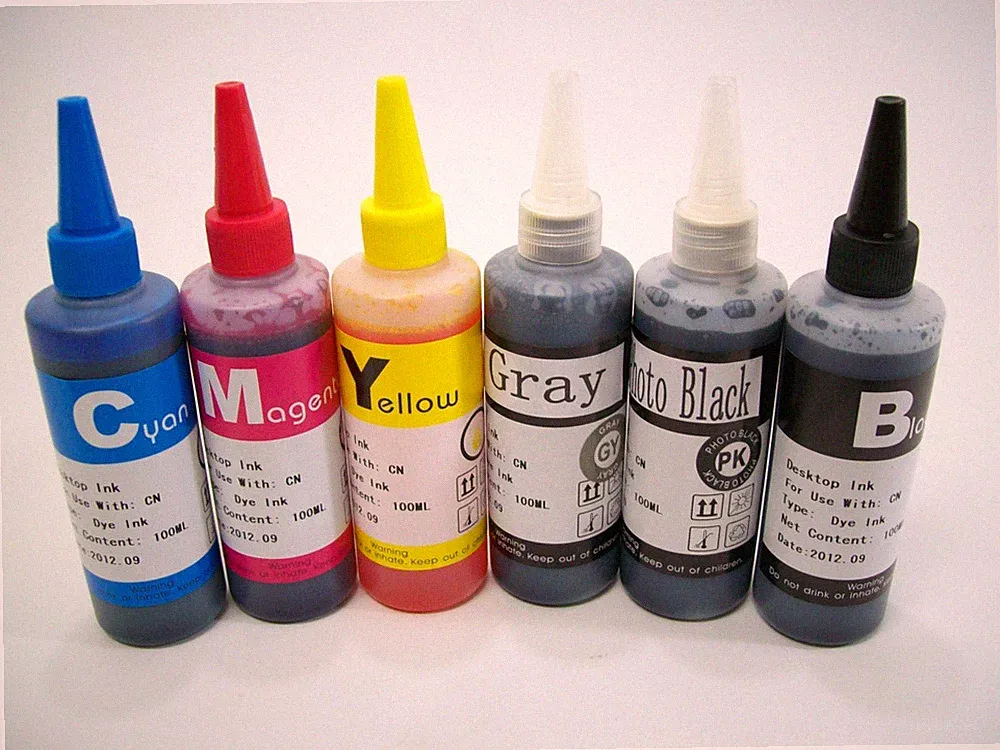 6 Pack Refill Bulk INK SET Compatible for Canon PGI-250 CLI-251 MG7520 IP8720