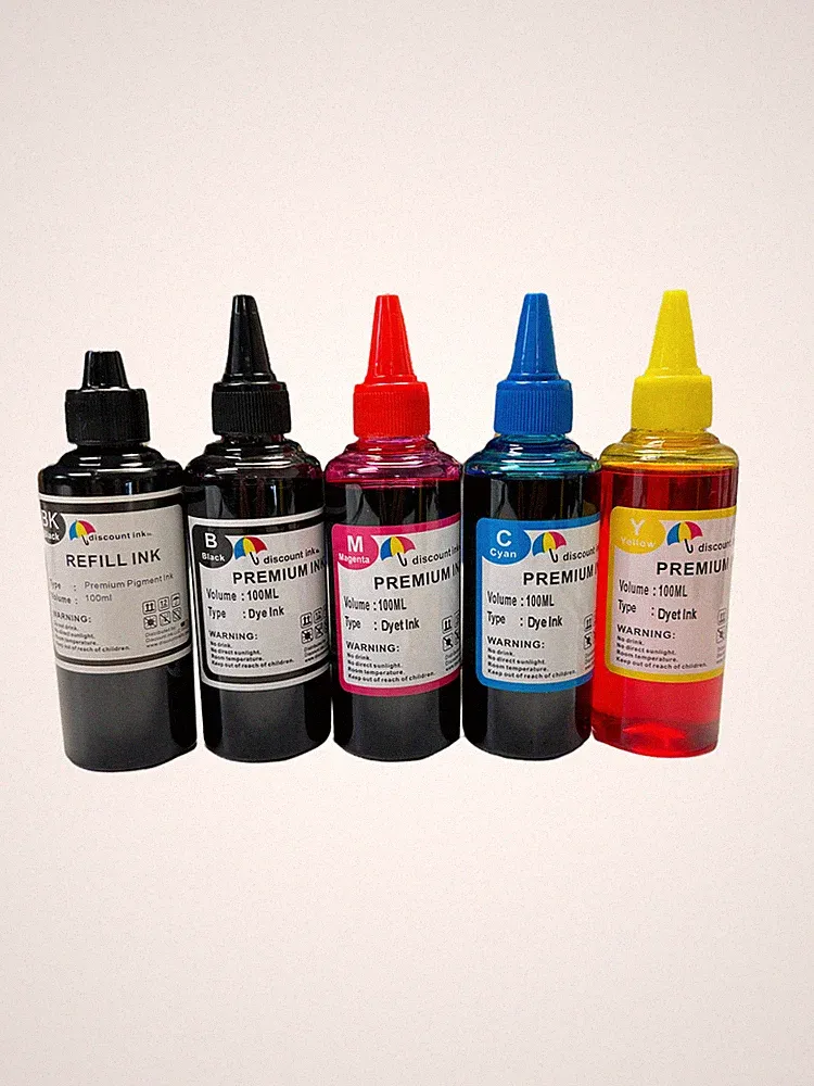 BULK INK REFILL BOTTLES FOR CANON PGI250 CLI251 MX922 PIXMA iP7220 Pigment Dye