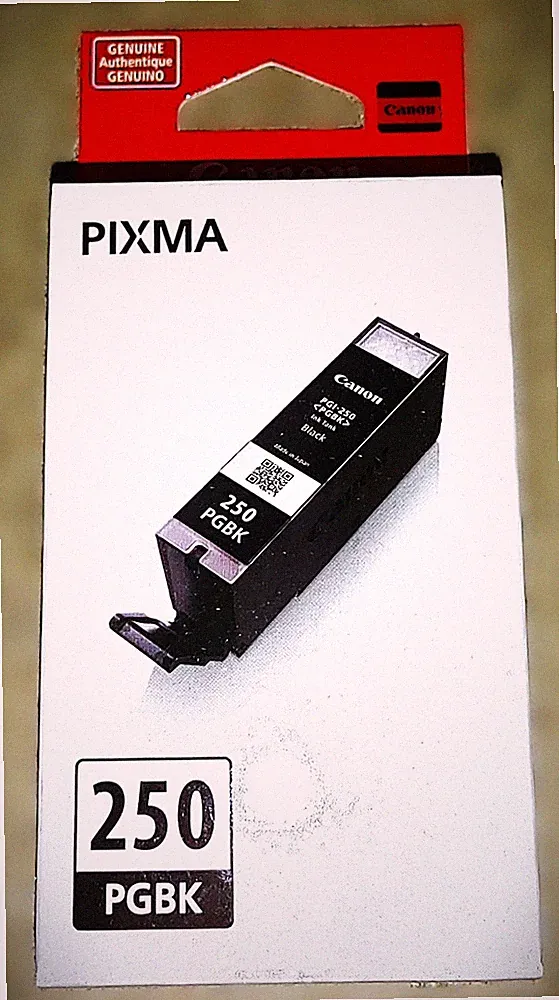 Genuine Canon PGI-250 6497B001 Black Ink Cartridge PIXMA MG-5420/5422/5500/5520