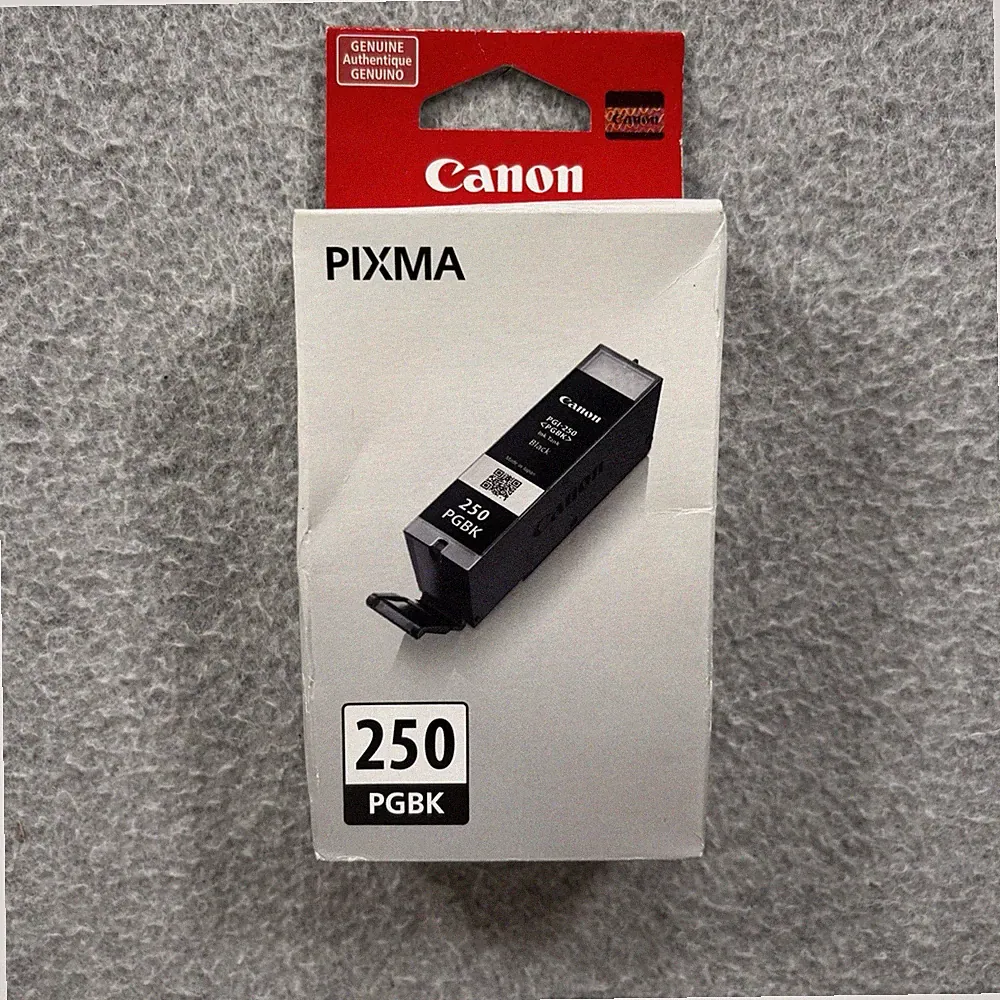 Genuine Canon Pixma PGBK PGI 250 BLACK Ink Cartridges New Sealed