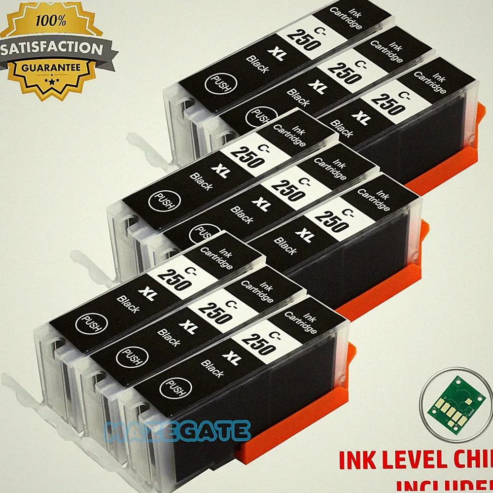 PGI-250XL PGI250 XL Ink Cartridges for Canon Pixma MG5620 MG5520 MG6620 MX922